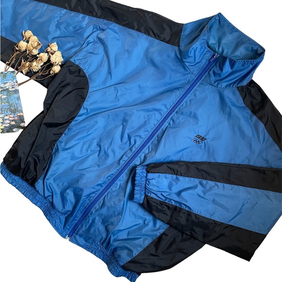 Vintage 90s Olympics windbreaker zip up jacket - Picture 3 of 16